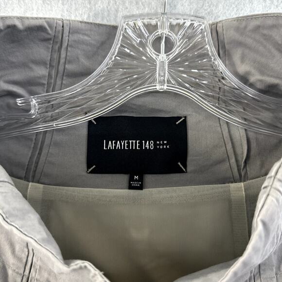 LAFAYETTE 148 NEW YORK Medium Utility Vest Two Tone Pockets Outdoor Casual - Picture 3 of 8